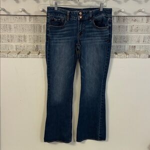 American Eagle Outfitters Women’s Dark Blue Artist Stretch Boot Cut 8 Short